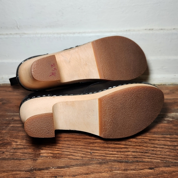 Swedish Hasbeens Zip It Emy Black Boots - Picture 9 of 12